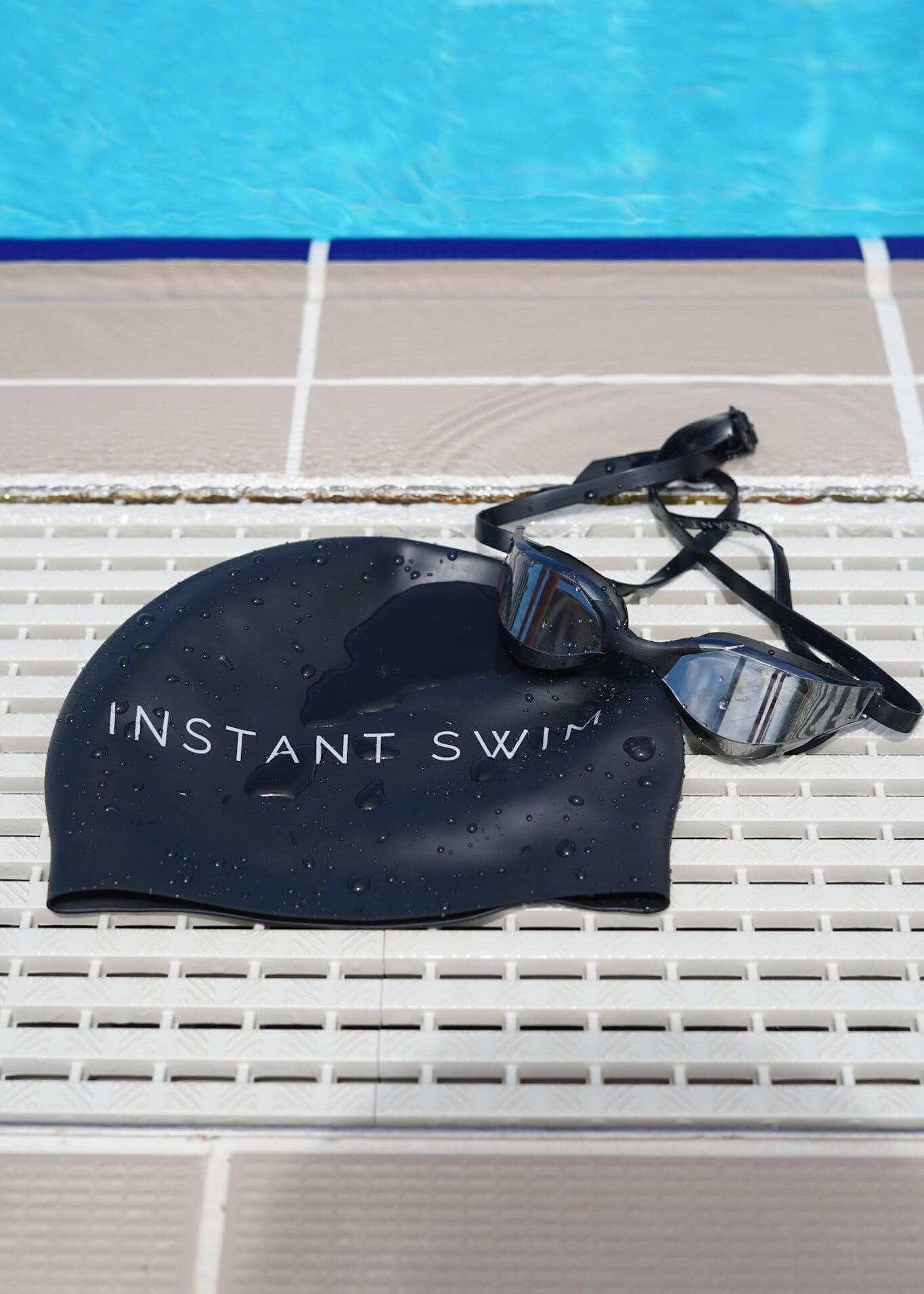 Seamless Swim Cap - Nero