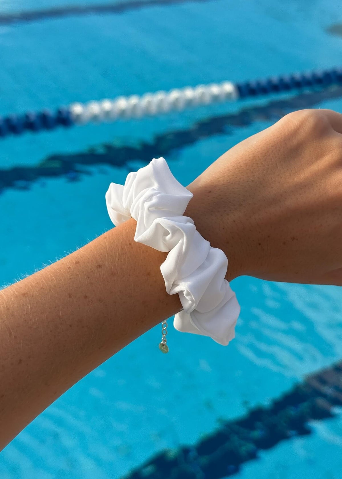 Swim Scrunchie - Bianco