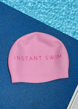 Seamless Swim Cap - Pink