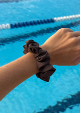Swim Scrunchie - Brown