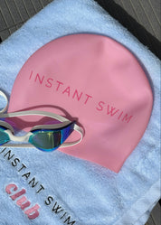 Seamless Swim Cap - Pink