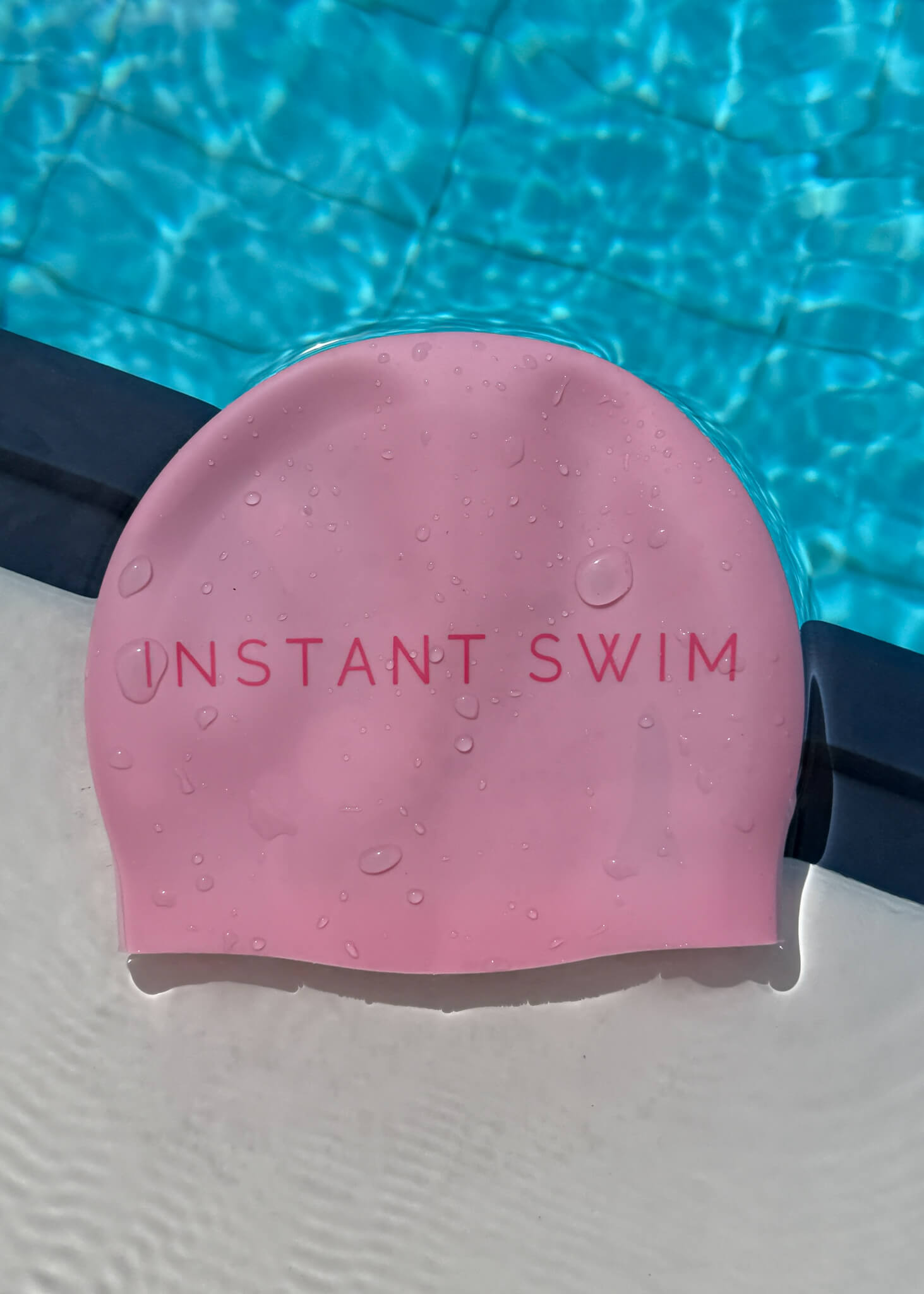 Seamless Swim Cap - Pink