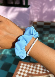 Swim Scrunchie - Sky Blue