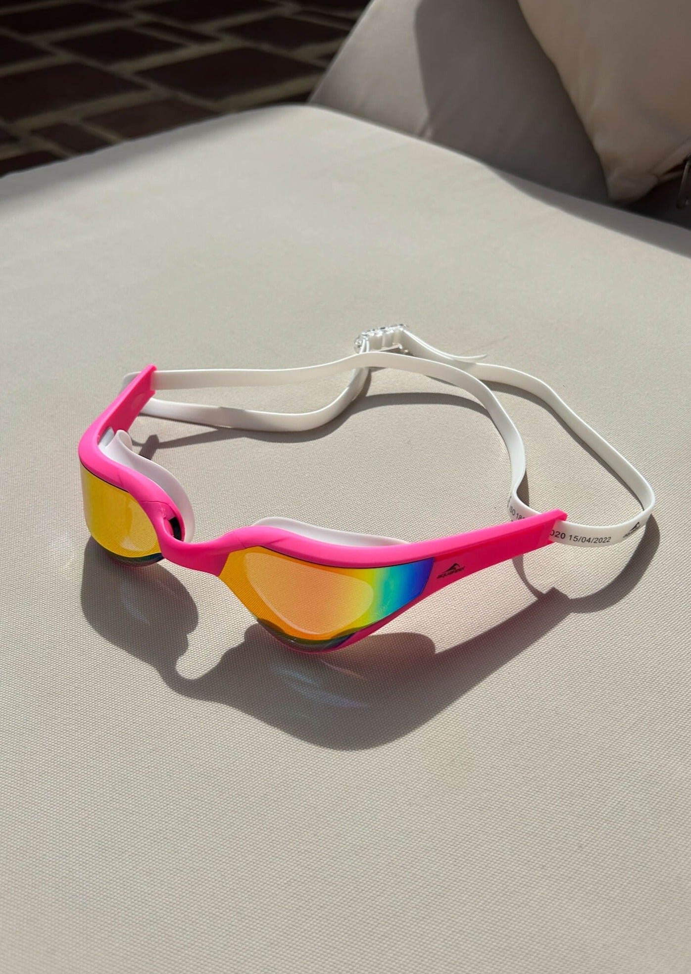 Aquafeel Speedblue Mirrored Goggles