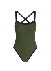 Raya Onepiece - Khaki/Charcoal